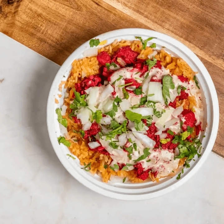 16oz Lemon Chili Chicken Rice Bowl.