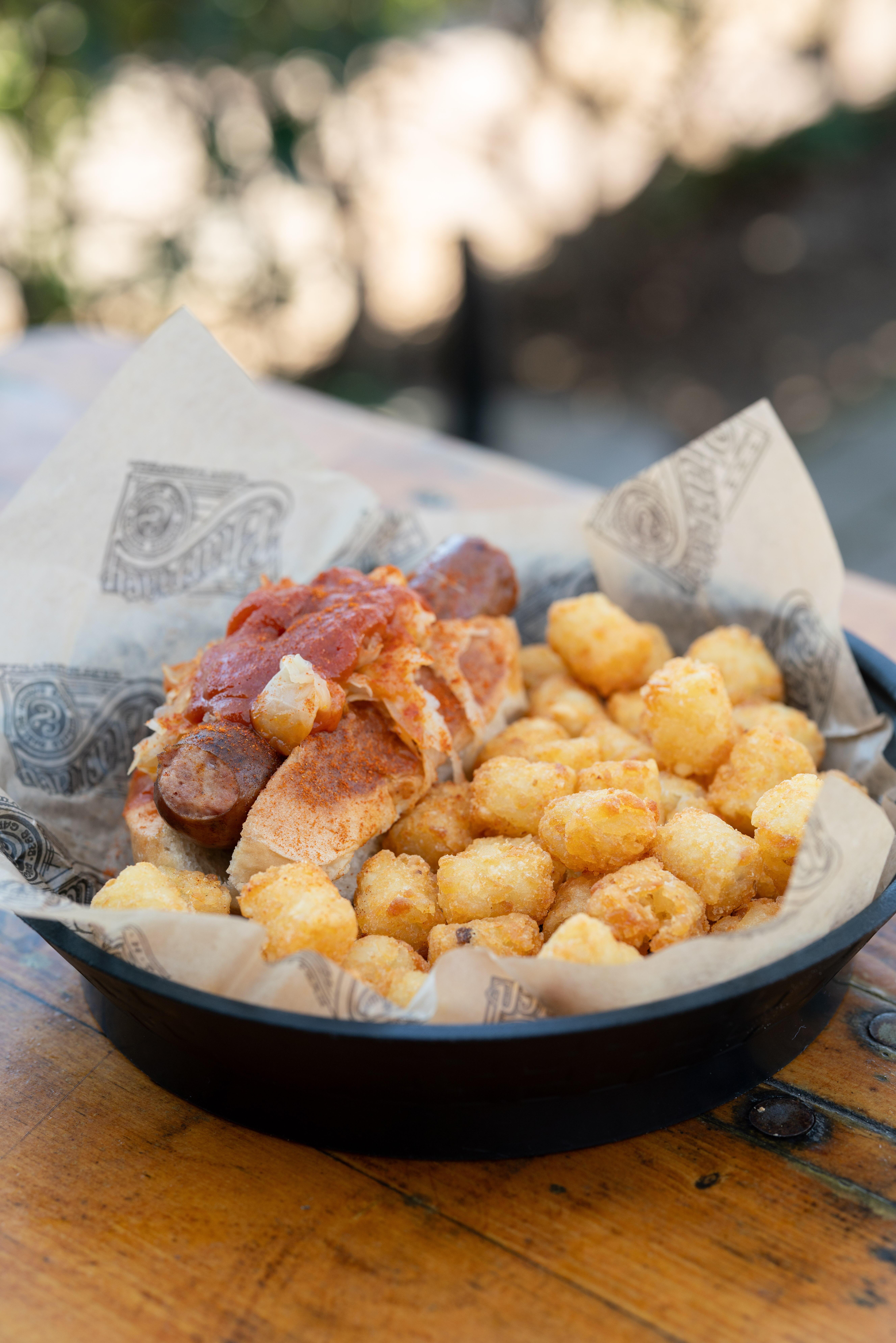 Currywurst.