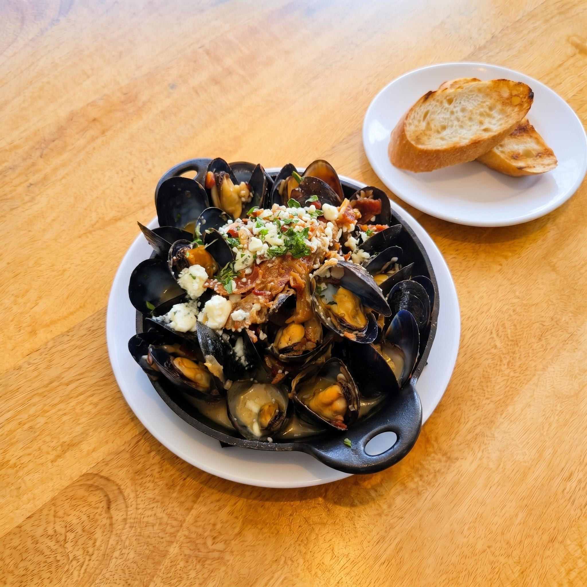 Mussels.