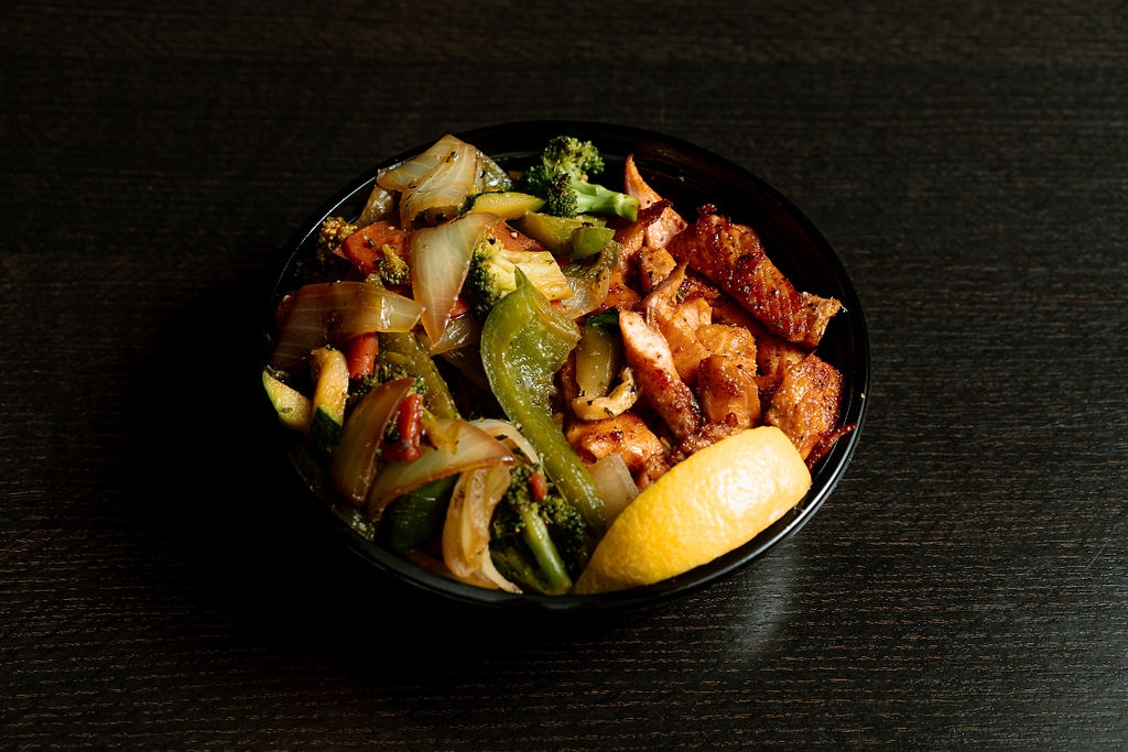 Salmon Bowl.