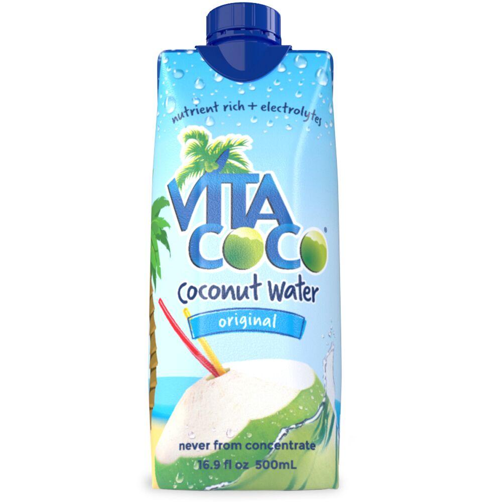 Vita Coco Coconut Water  Pure  16.9 Fl Oz Tetra.