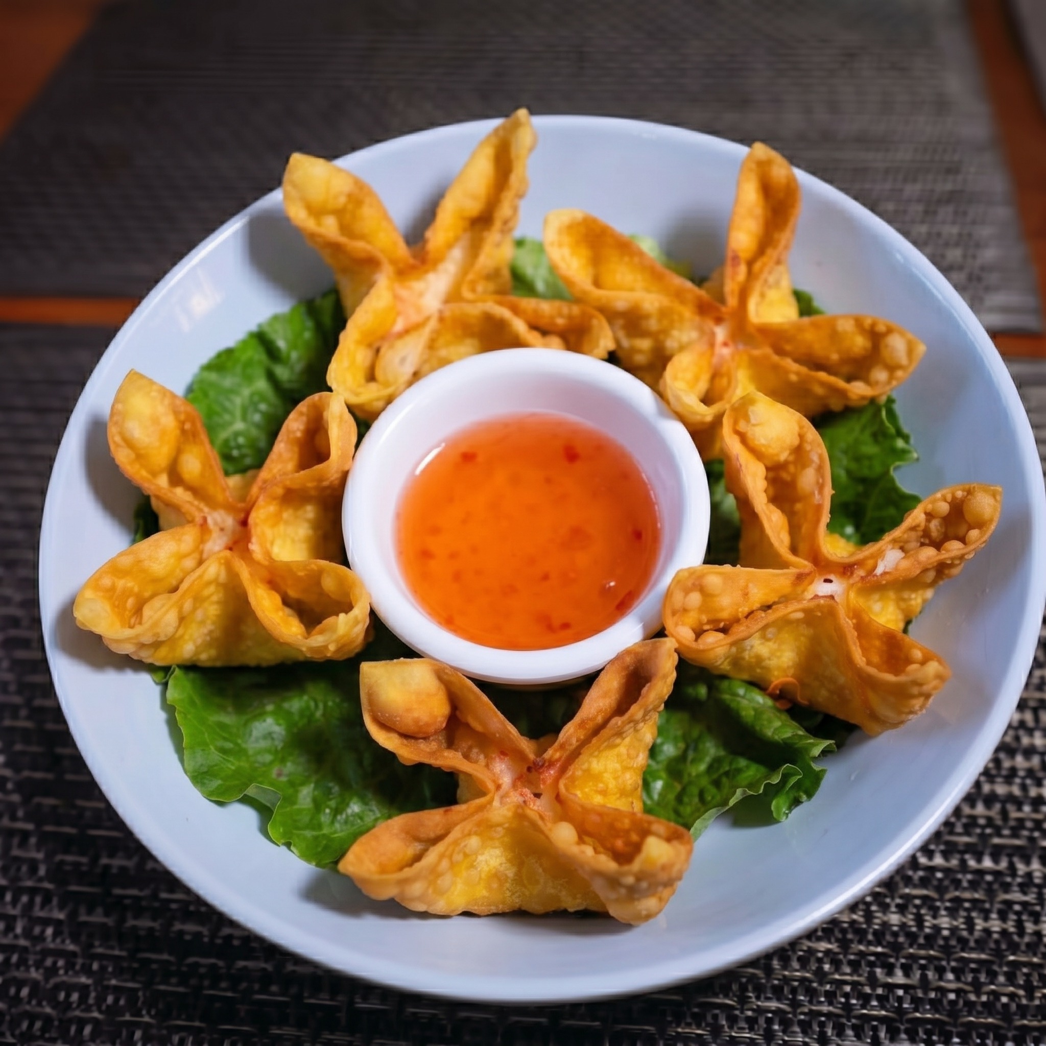 Crab Rangoons.