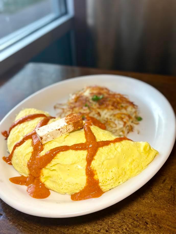 Mediterranean Omelet.