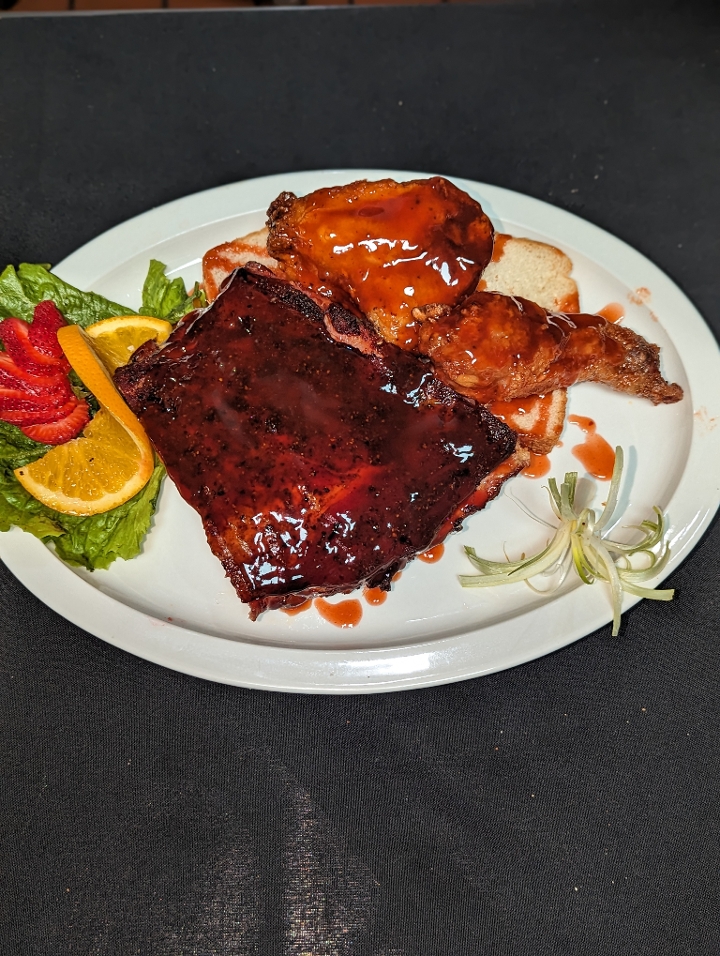 Half Slab (5) Breast & Wing.