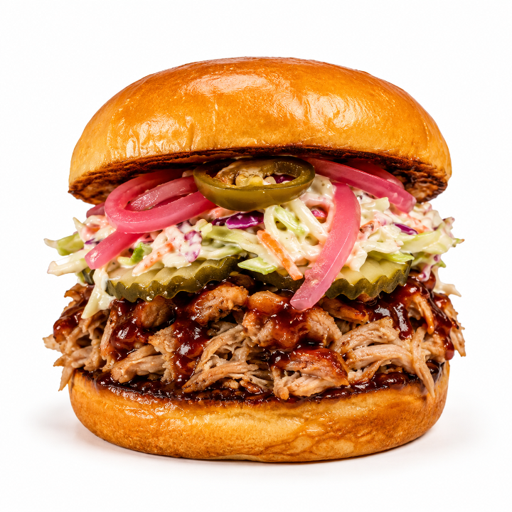 BBQ PULLED PORK.