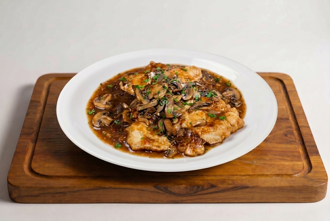 Chicken Marsala.