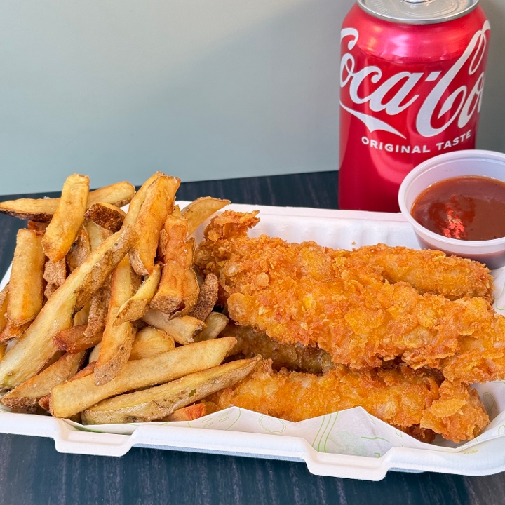 Chicken Fingers and Fries Lunch Special.