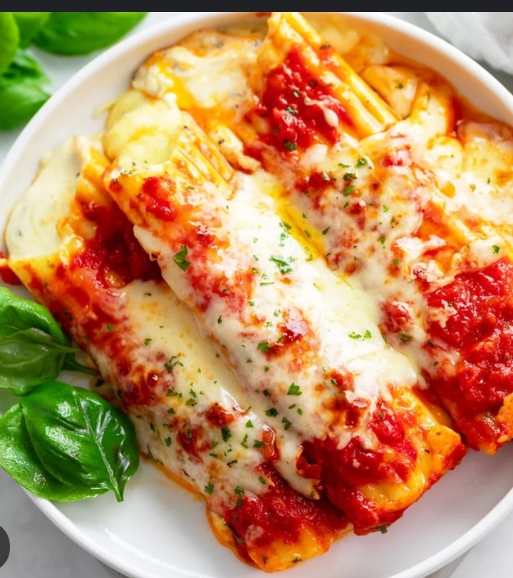 Manicotti.