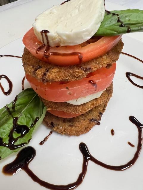 Eggplant Caprese App.