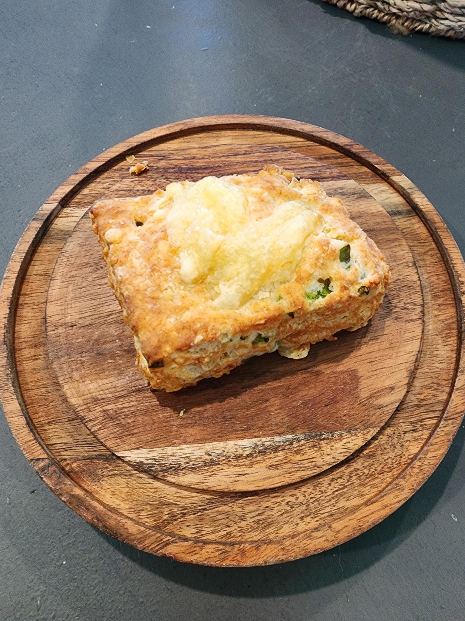 Cheesy Herb Scone.