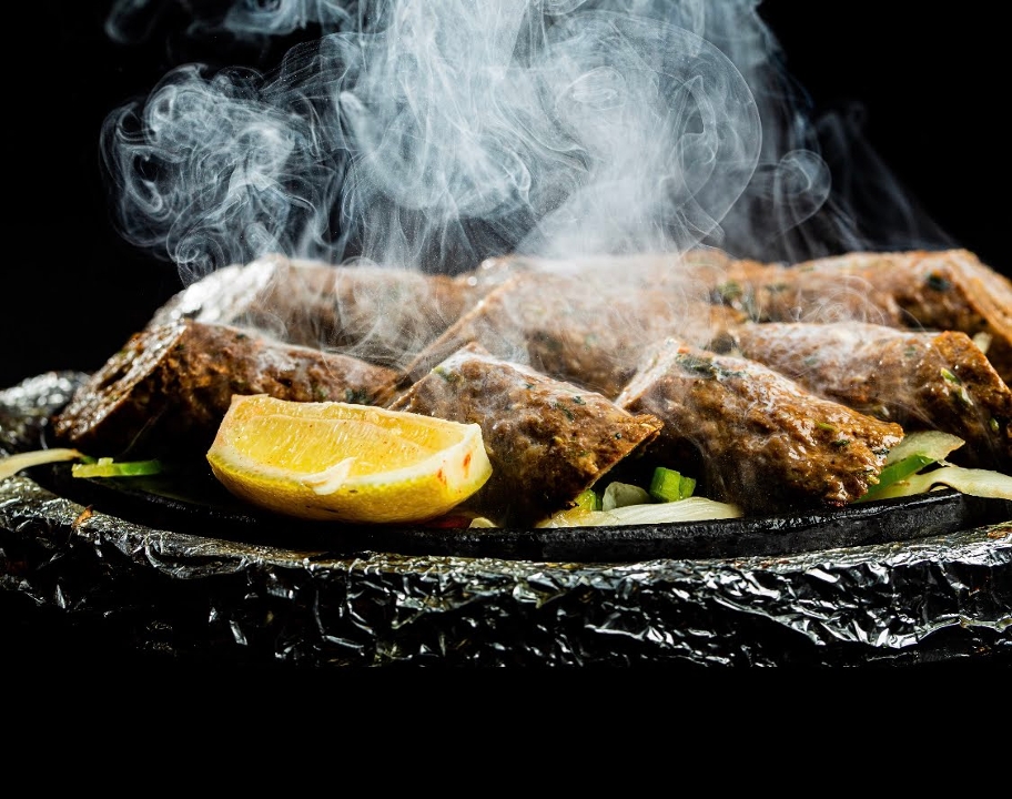 Lamb Seekh Kabob.