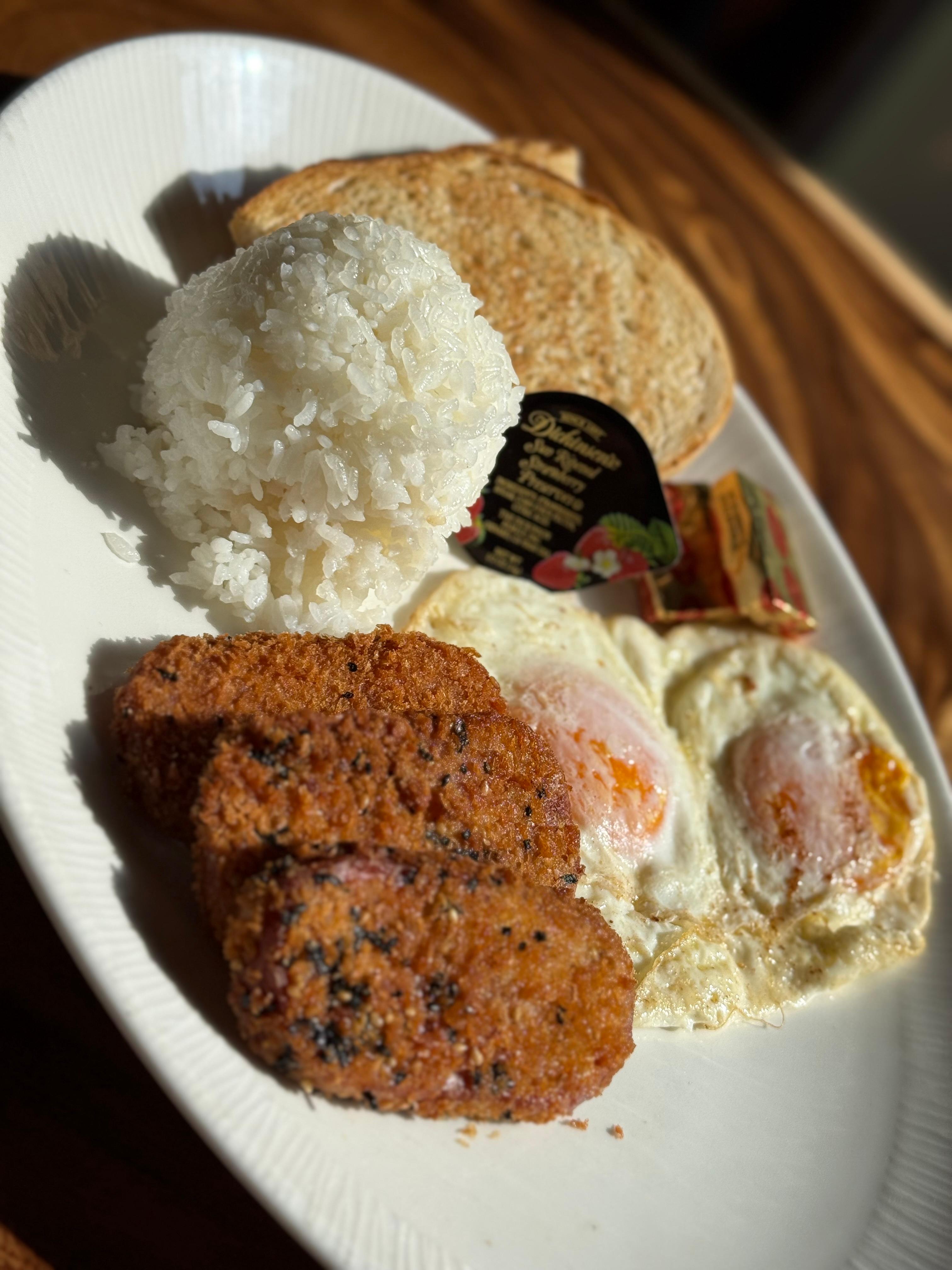 Spam Katsu Plate.