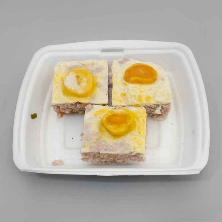 PK8. 咸魚蒸肉餅/Steamed Minced Pork Patty w. Salty Fish.