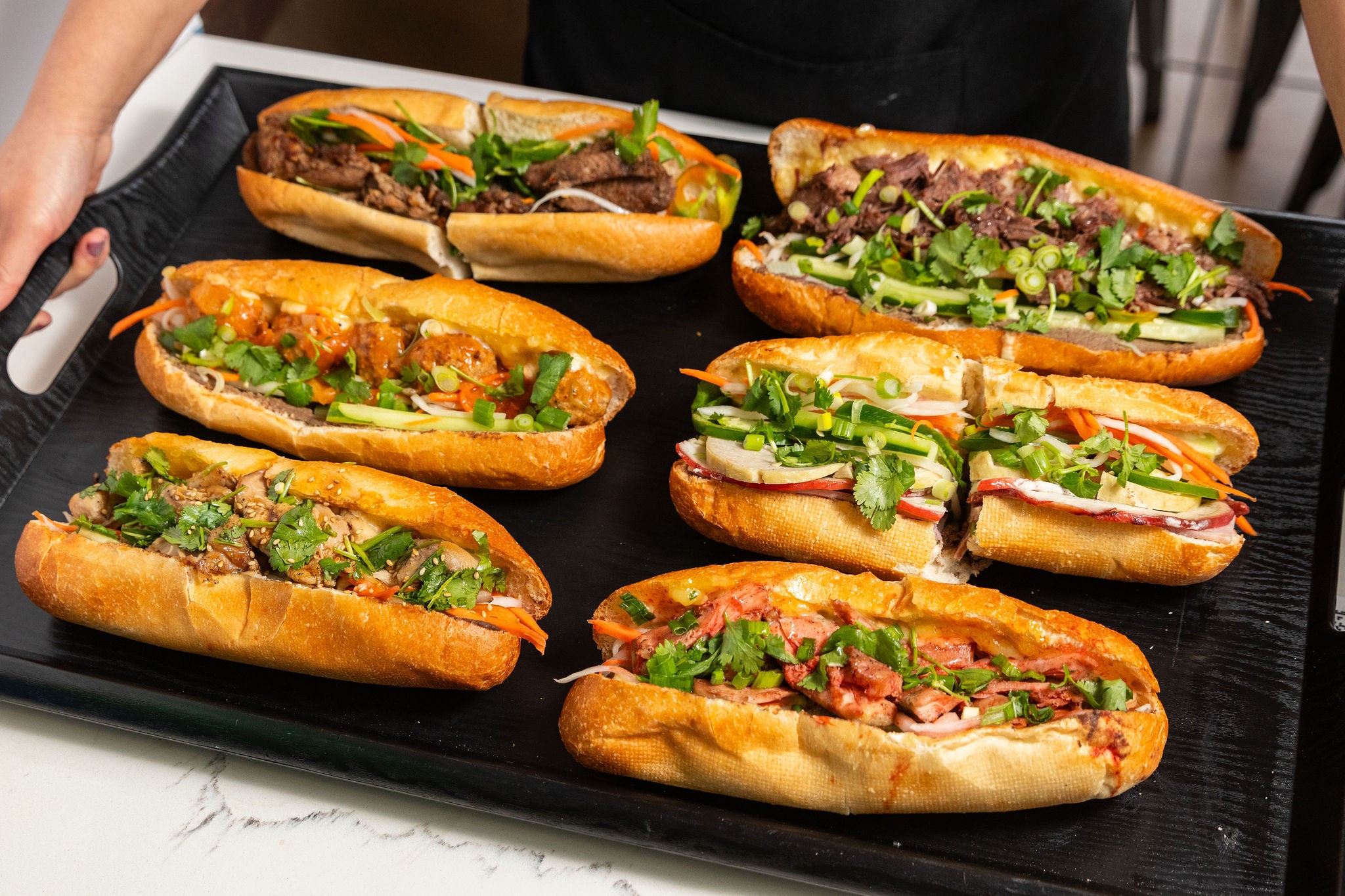 A8. Sausage & Meat Loaf - Bánh Mì Lap Xuong & Cha.