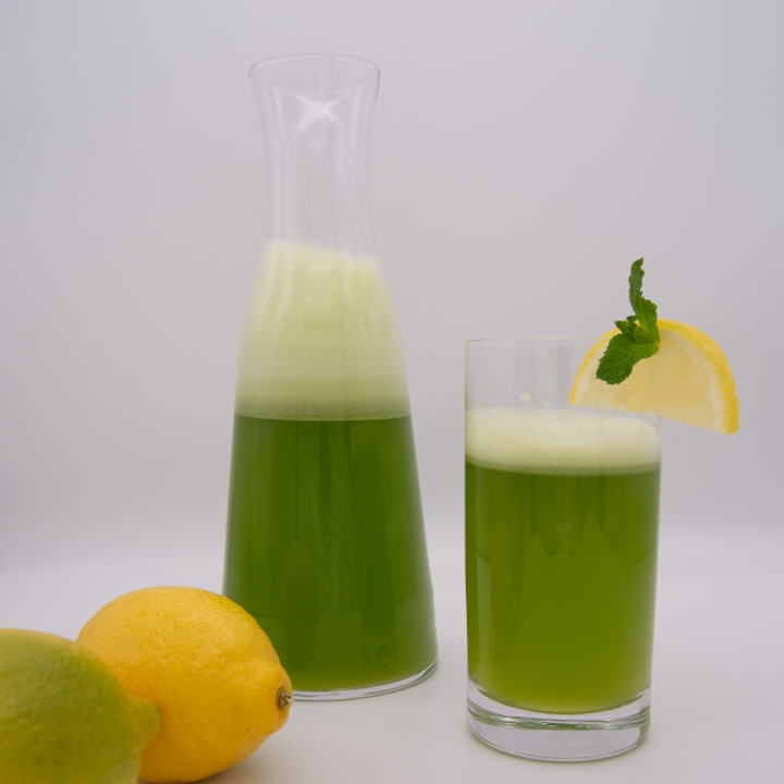 Fresh Lemon with Mint.
