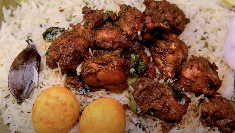 Satti Babu Chicken Fry Piece Biryani.