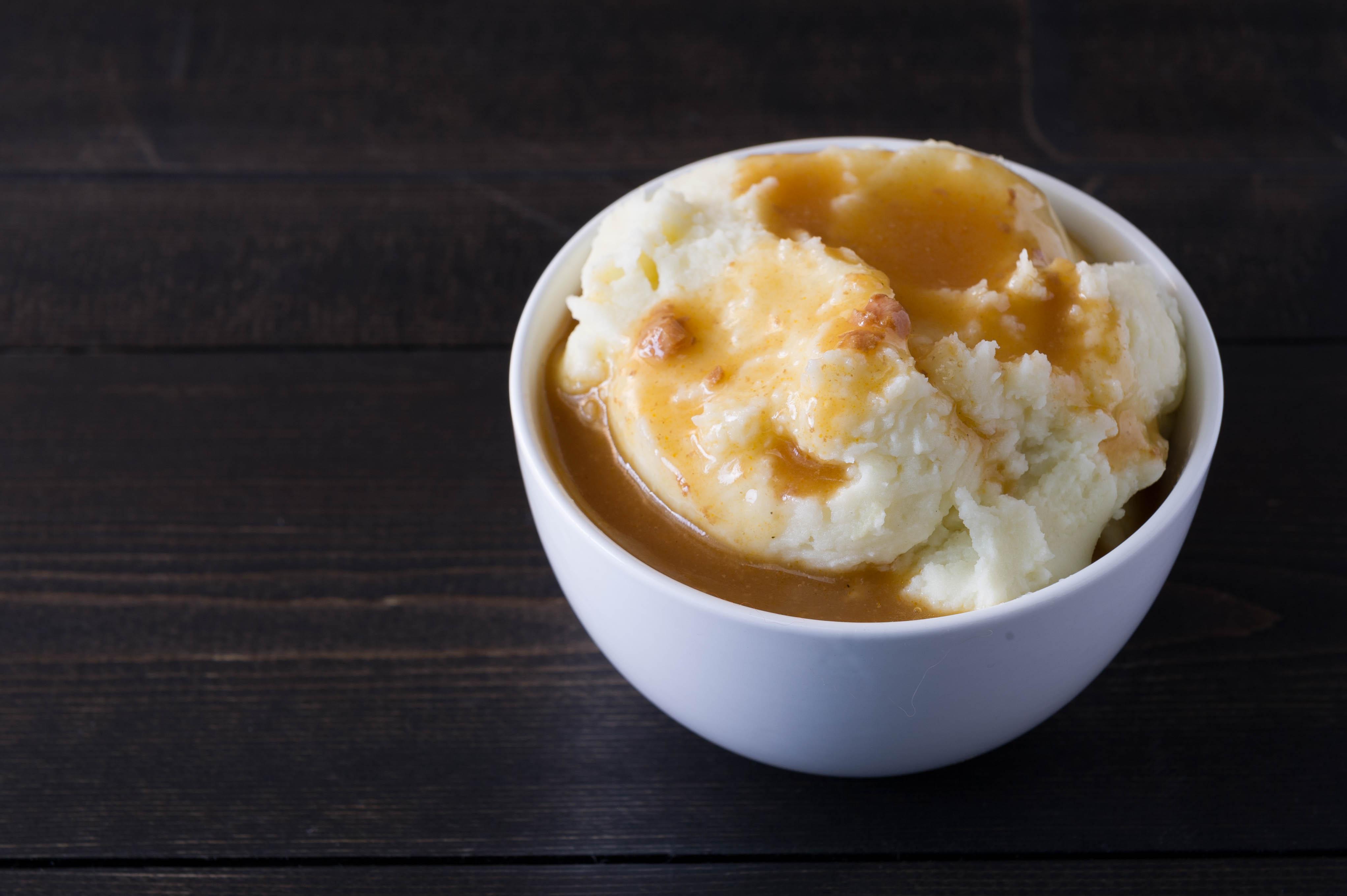 Mashed Potato & Gravy.