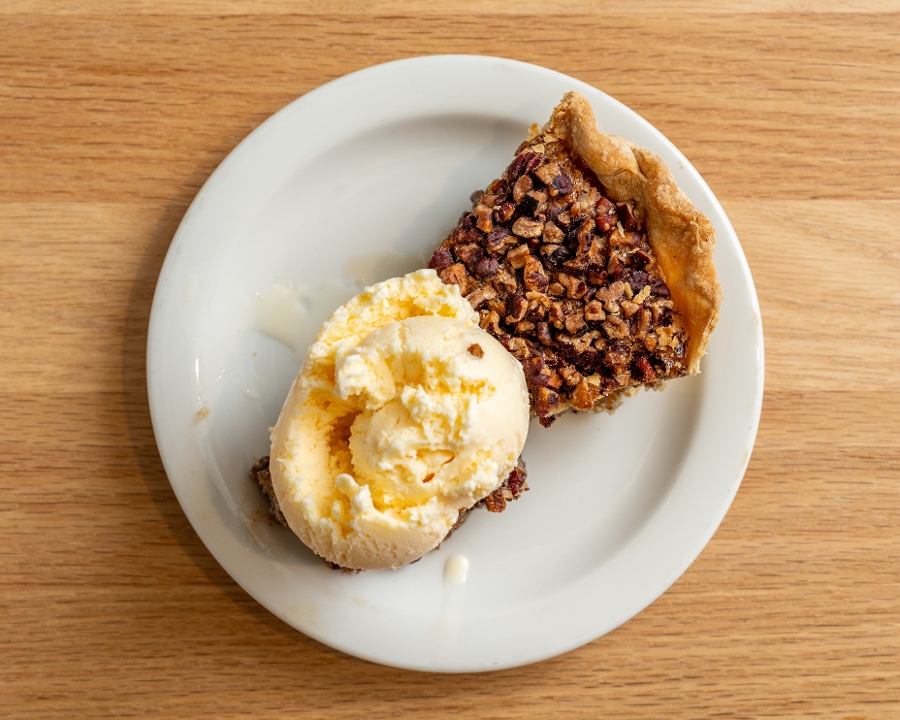 Pecan Pie a la Mode.