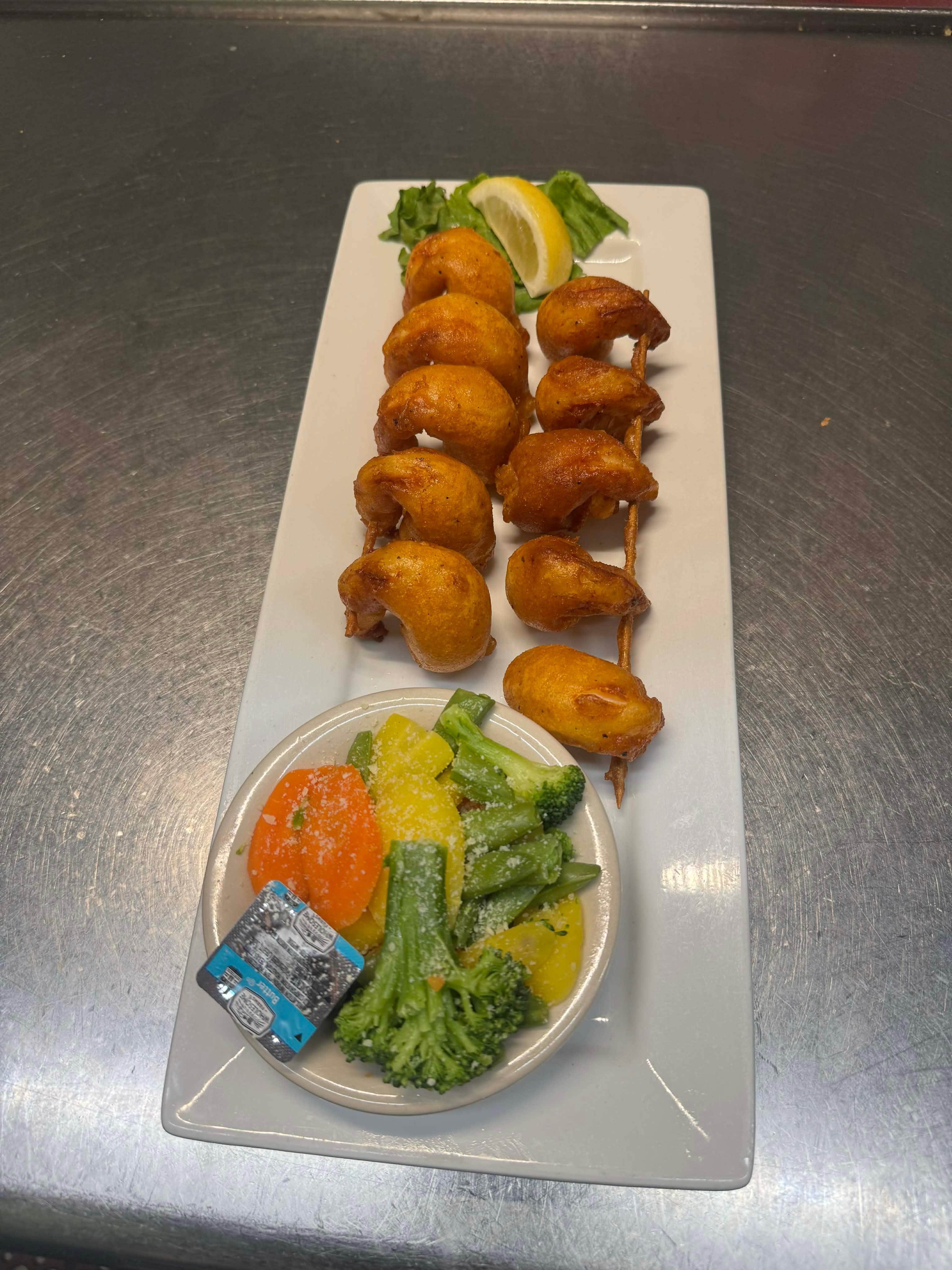 10 Shrimp Platter.