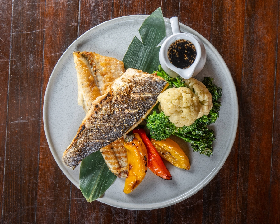 Grilled Branzino Fillets.