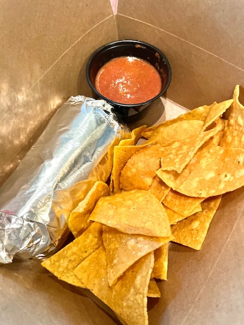 Cauliflower Burrito.