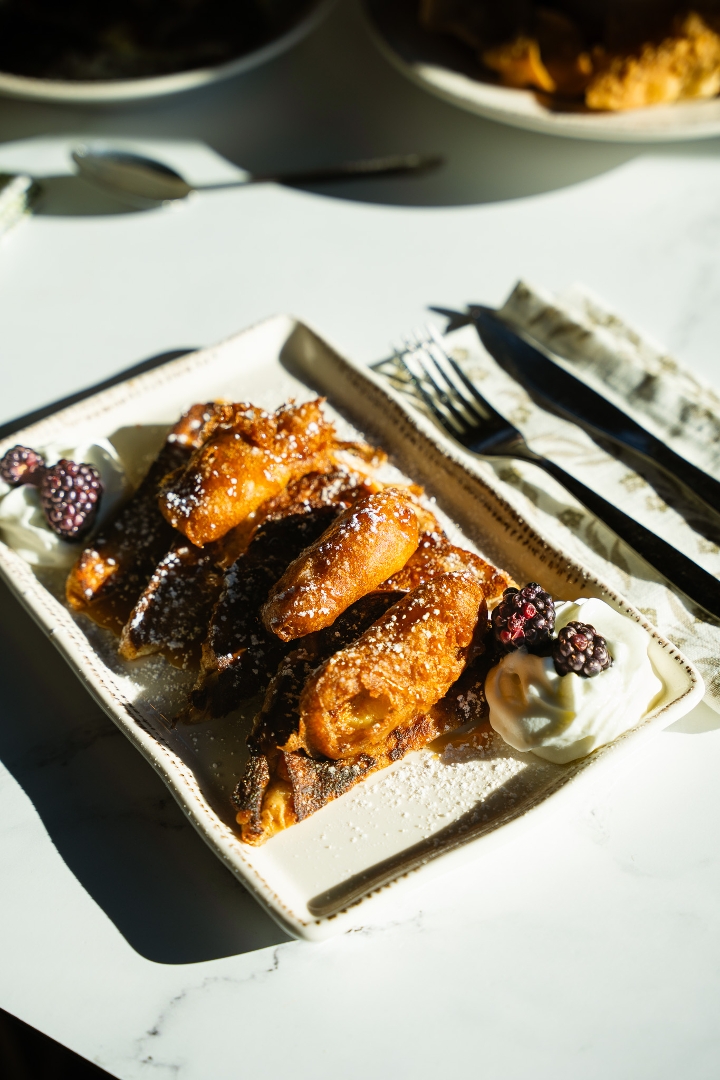 Bananas Foster French Toast.