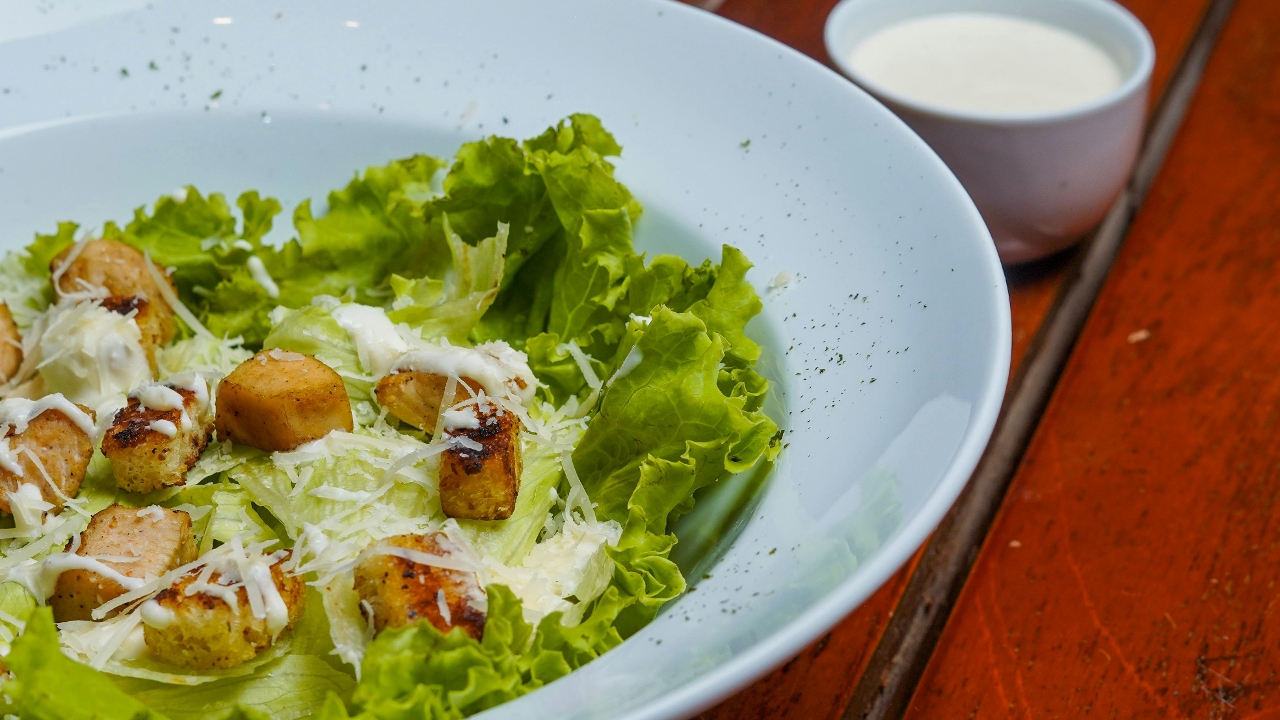 Small Caesar Salad.