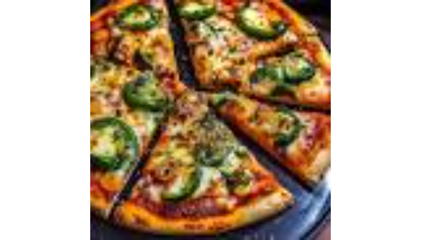 Tandoor Vegetable Pizza.