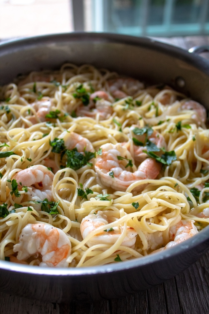 Shrimp Scampi.
