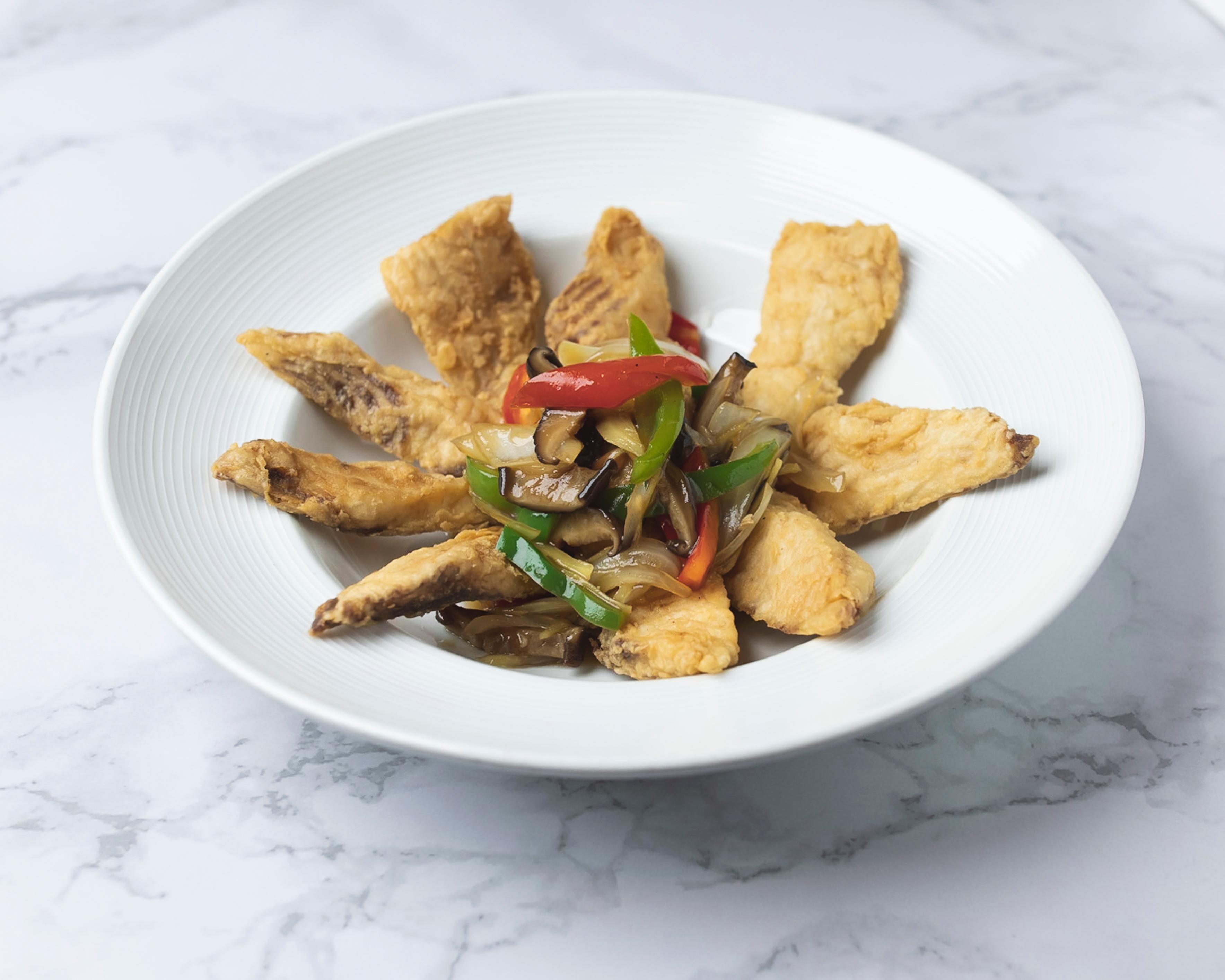 Golden Tilapia - Ginger Sauce.