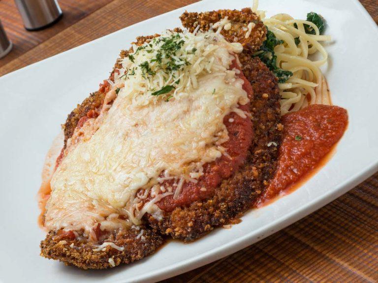 Chicken Parmigiana.