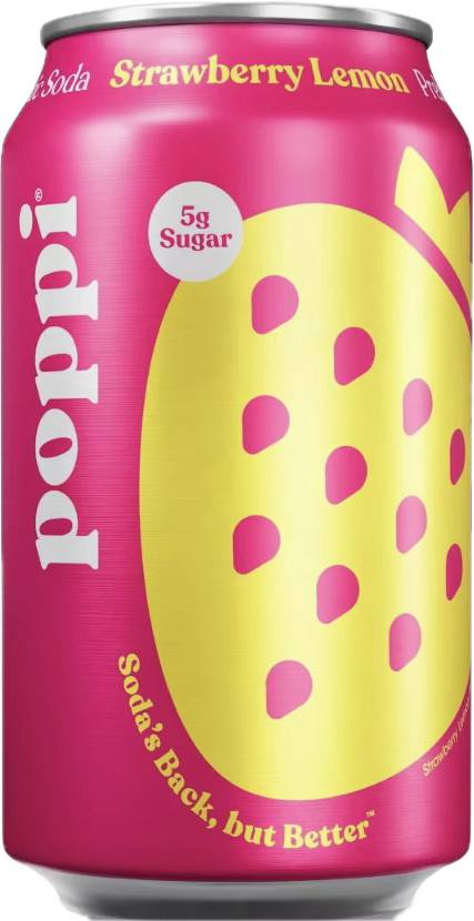 Poppi Can Soda.