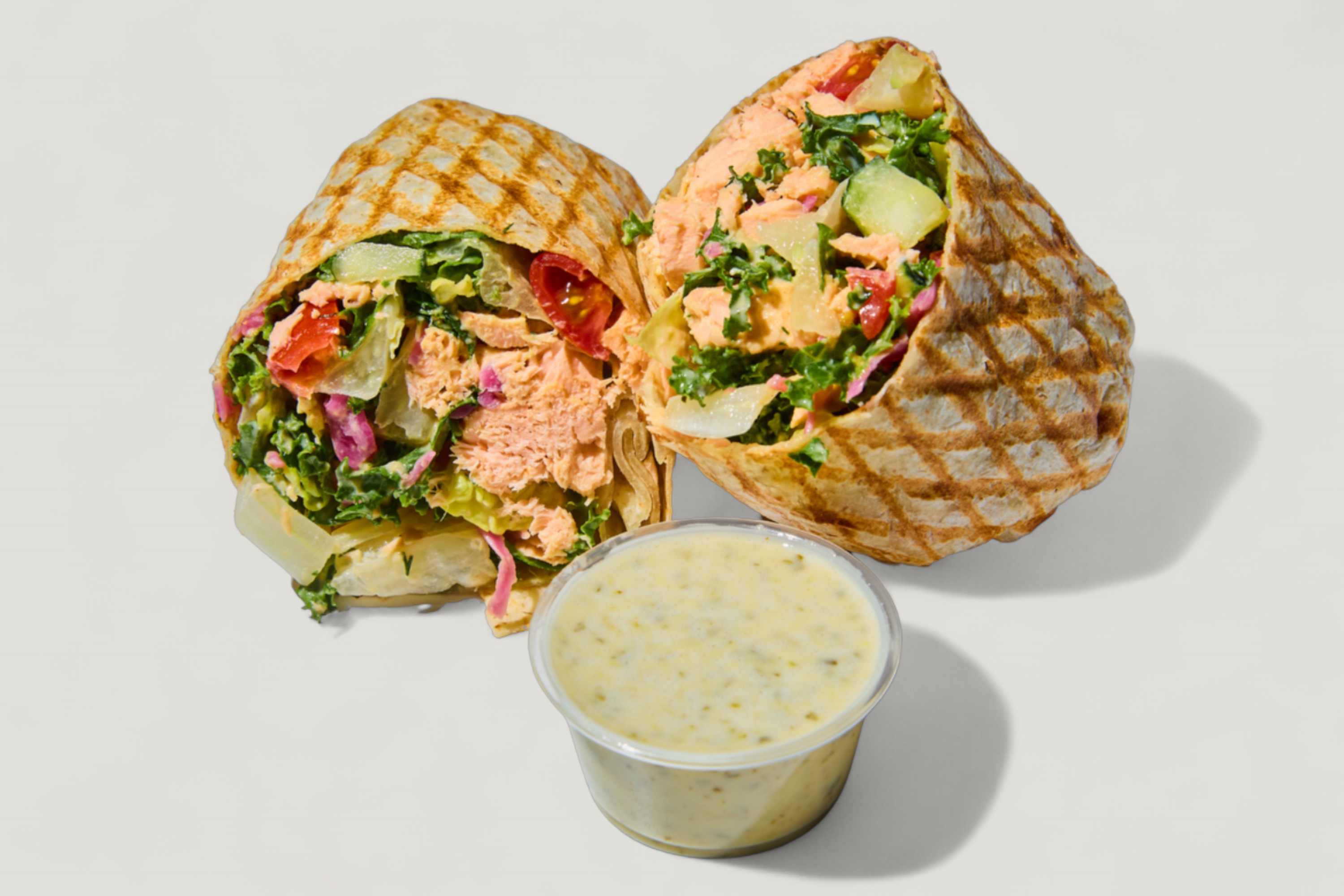 Salmon Shawarma.