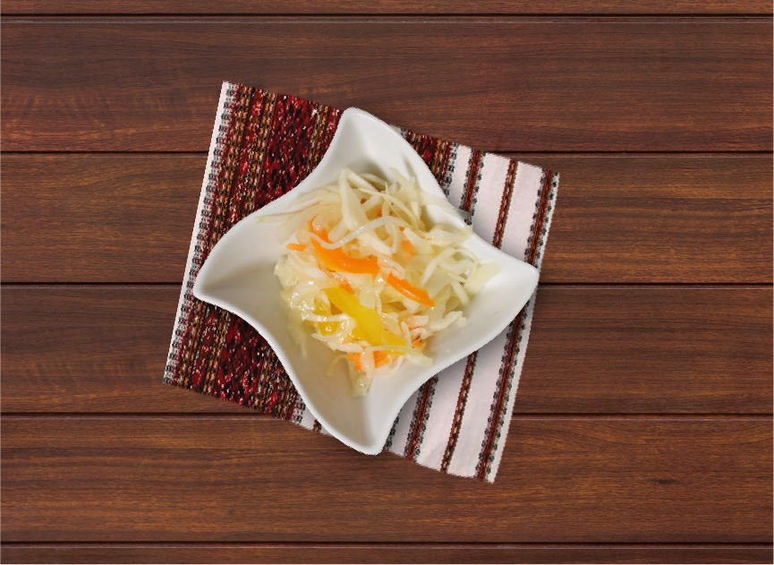 Marinated Cabbage Salad.