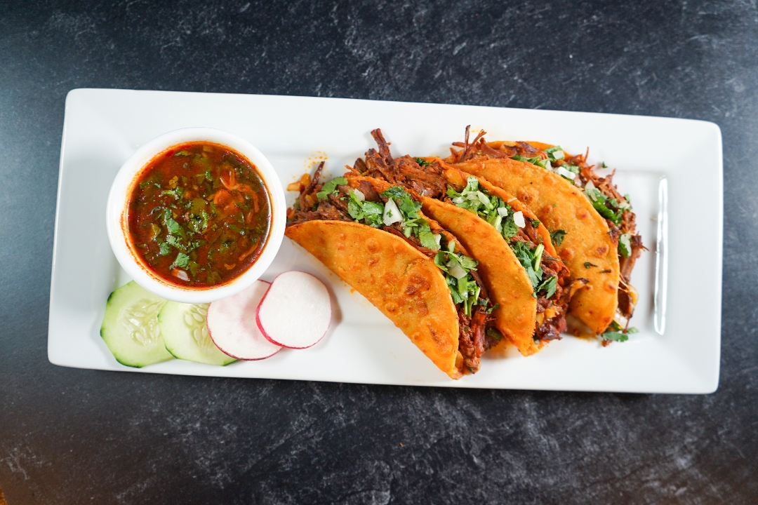 Birria Taco Platter.