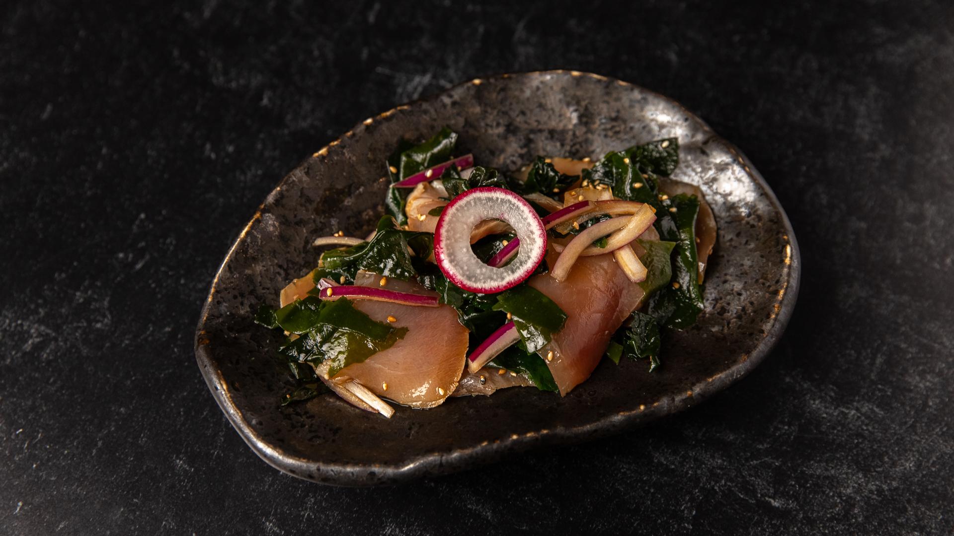 Spicy Hawaiian Style Albacore Poke.