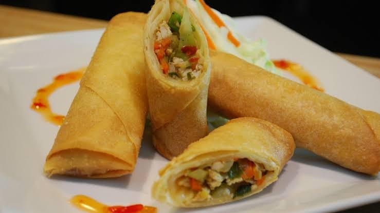 Veg. Spring Roll.