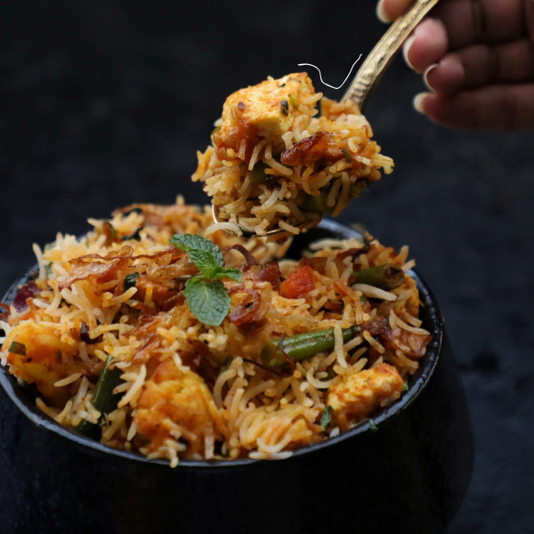 Veg Biryani.
