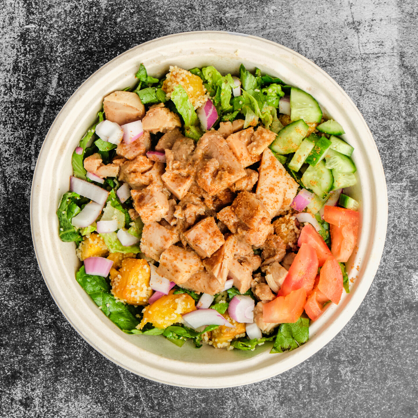 Suya Salad.