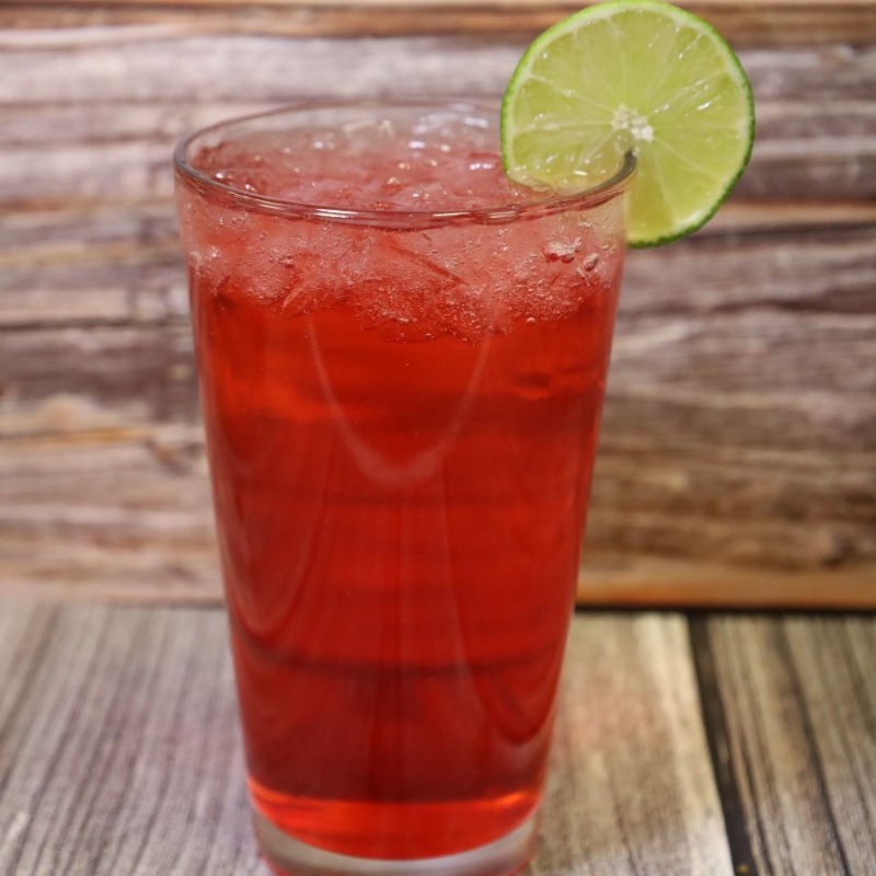 Strawberry Flavored Soda.