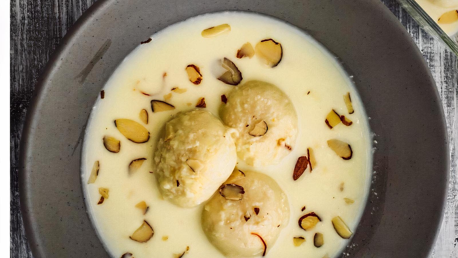 Rasmalai.