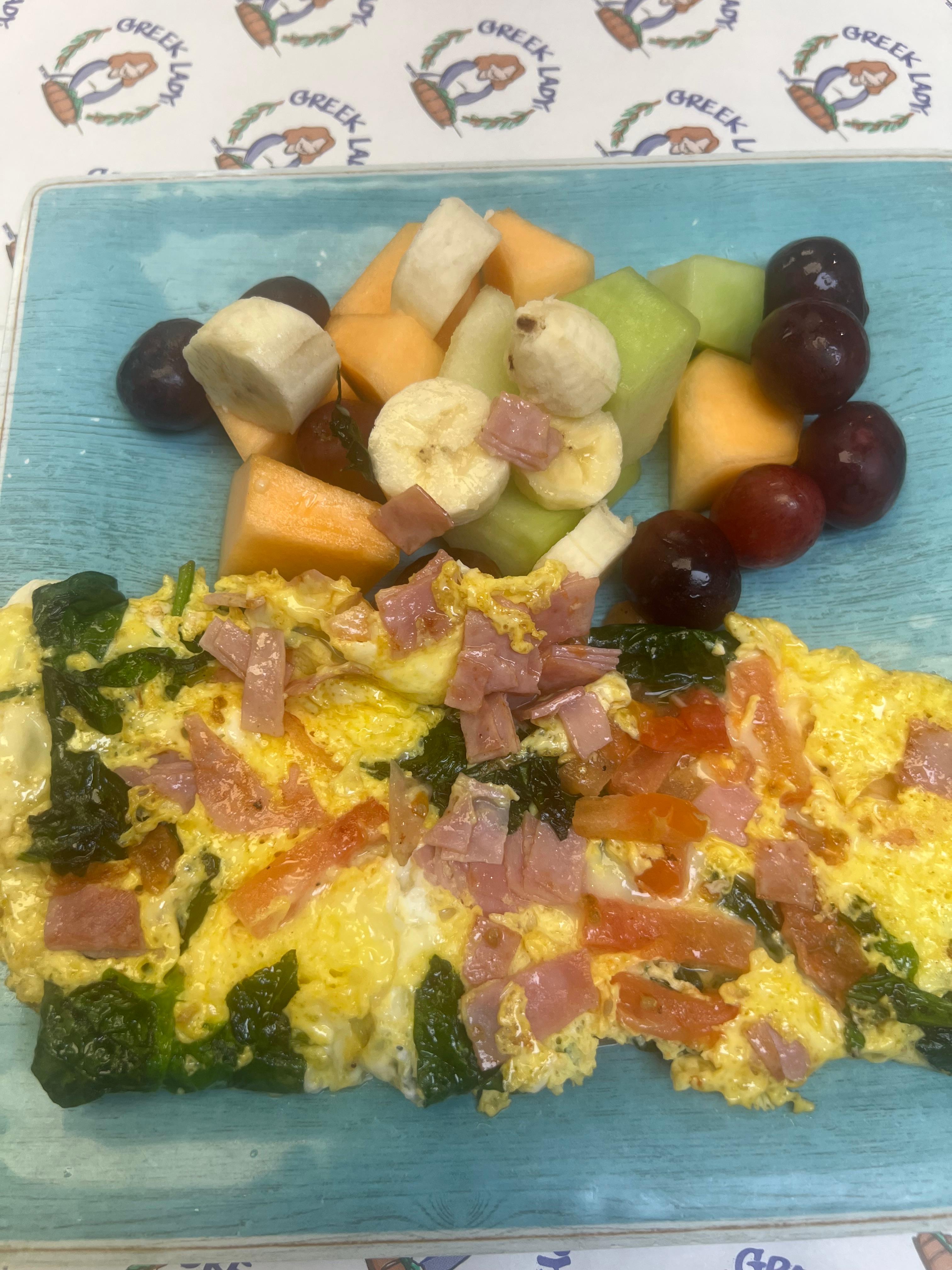 Western & Cheese OMELETTE.