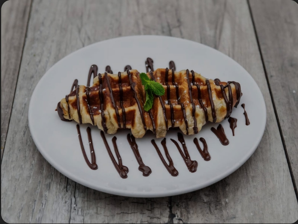 Chocolate Croffle.