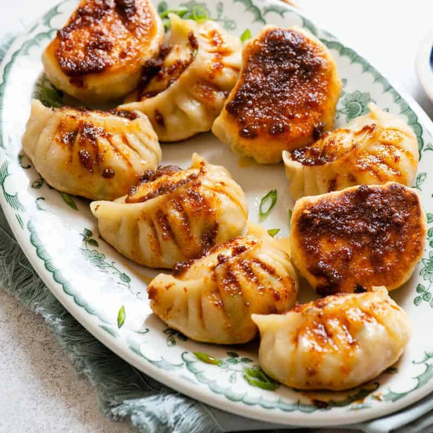 Potstickers with Pork or Vegetables