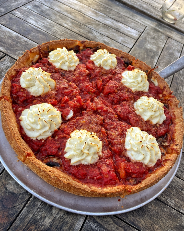 Personal Deep Dish "The 858".