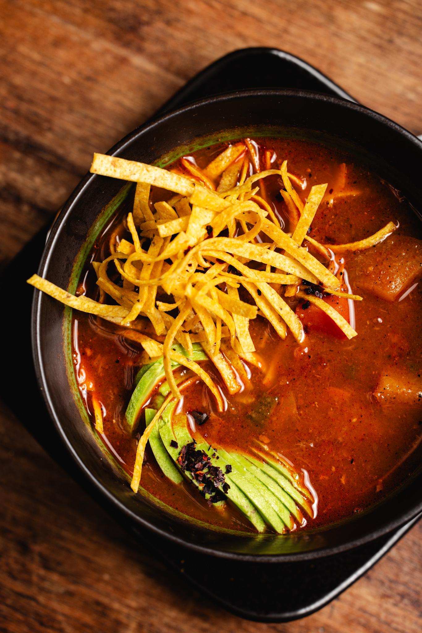 Sopa Azteca.