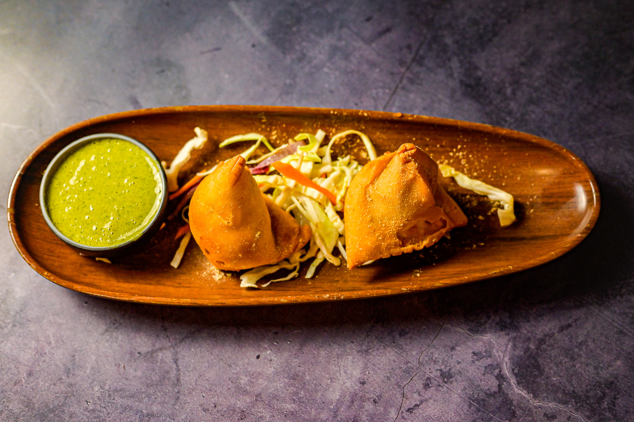 Veg Samosa.