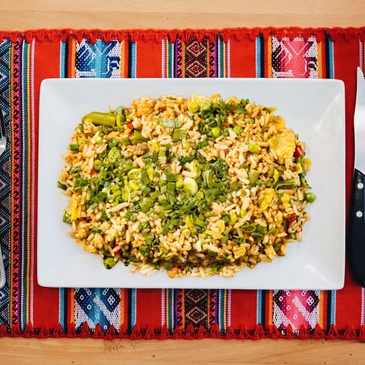 Chaufa Vegetales.