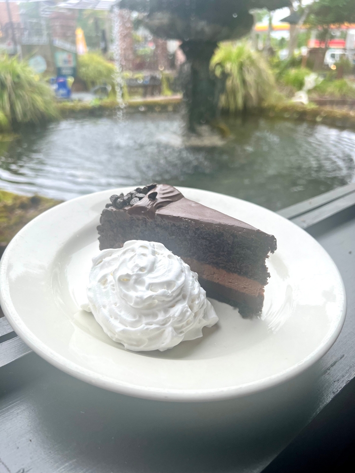Chocolate Mousse Cake.