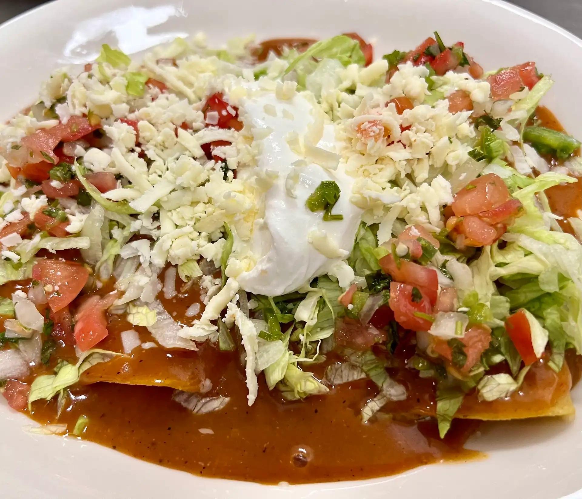 Enchiladas Supremo.